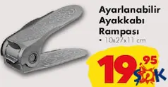 AYARLANABİLİR AYAKKABI RAMPASI AYARLANABİLİR AYAKKABI RAMPASI
